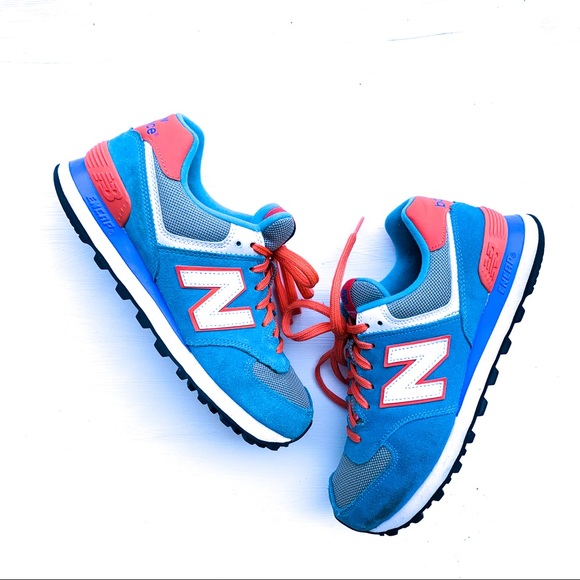 new balance blue orange 574